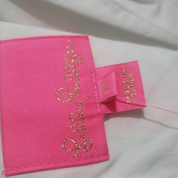 Lilly Pulitzer Jesse Ruffle romper size 10 - Picture 4 of 10